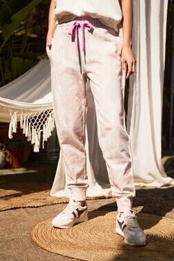 New Anthropologie The Upside Long Island Marbled Joggers $169 X-SMALL / US 4